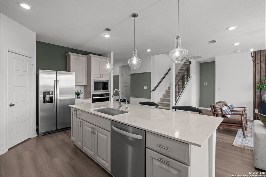 Furnished interior view inside a new home in Dove Song, Marion (Image 25).