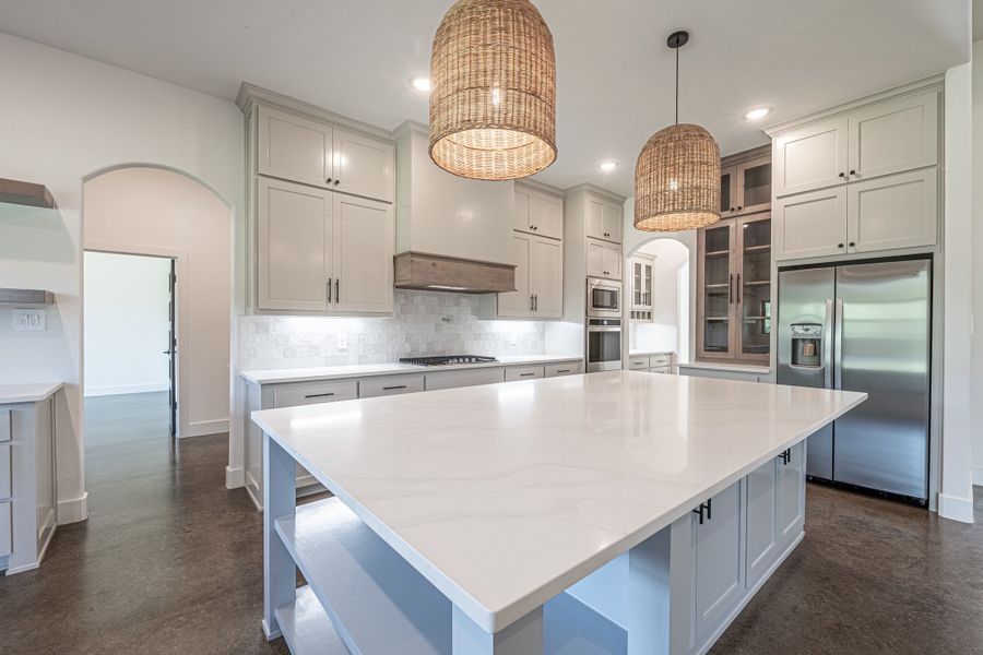 Furnished interior view inside a new home in Eagles Bluff, Weatherford (Image 9).