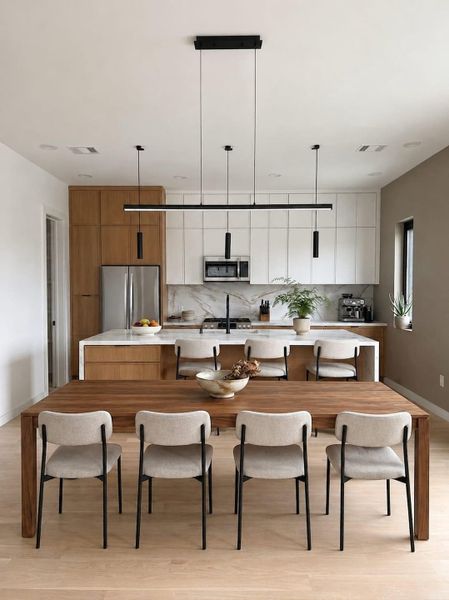 AI Staged Kitchen/Dining