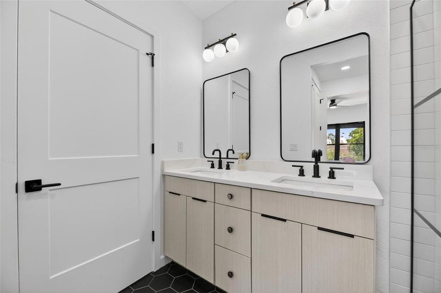 Furnished interior view inside a new home in , Tampa (Image 30).