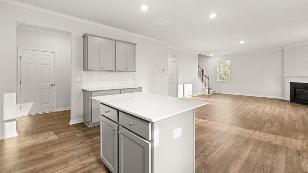 Furnished interior view inside a new home in Liberty Crossing, Braselton (Image 4). Furnished interior view inside a new home in Liberty Crossing, Braselton (Image 4).