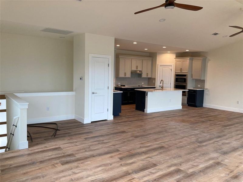 View of kitchen