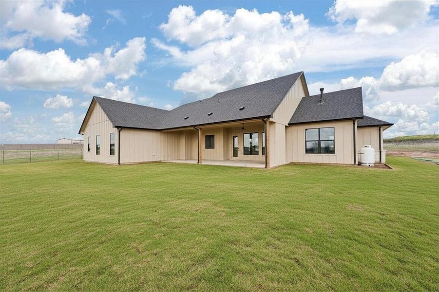 Exterior details and patio area of a home in , Godley (Image 25). Exterior details and patio area of a home in , Godley (Image 25).
