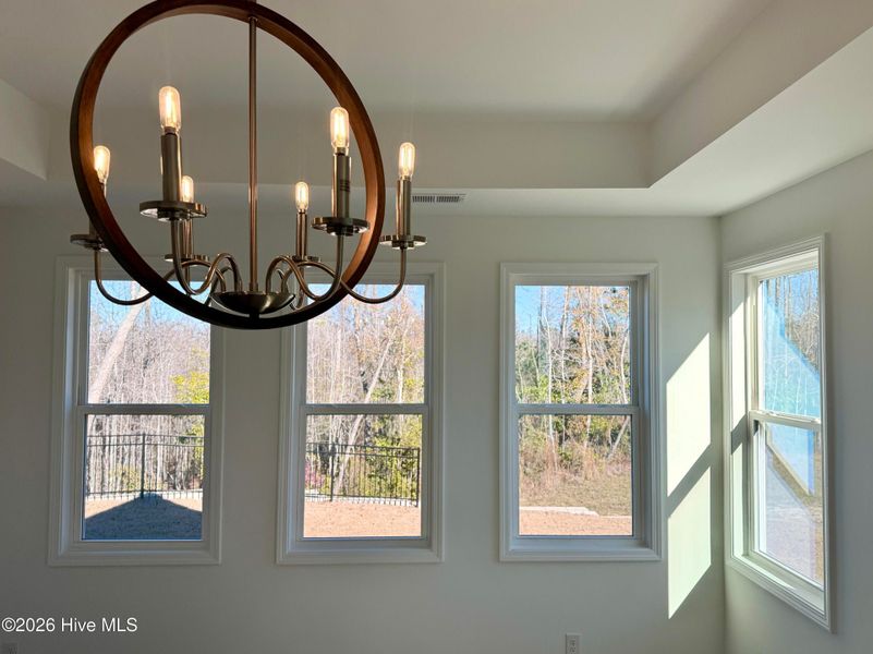 Close-up of interior finishes inside a home in Terrapin, Leland (Image 24).