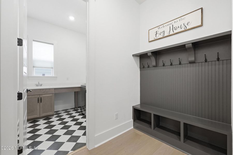 Furnished interior view inside a new home in Seven Pines 70' Rear Entry, Jacksonville (Image 64).