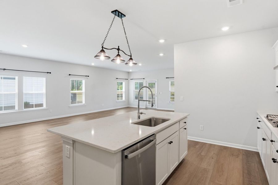 Furnished interior view inside a new home in Horizons at Summers Corner | 55+, Summerville (Image 14).