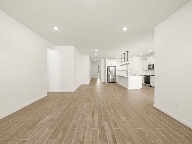 Spacious, unfurnished interior of a new home in Anthem at Merrill Ranch Reserve Series, Florence (Image 6). Spacious, unfurnished interior of a new home in Anthem at Merrill Ranch Reserve Series, Florence (Image 6).