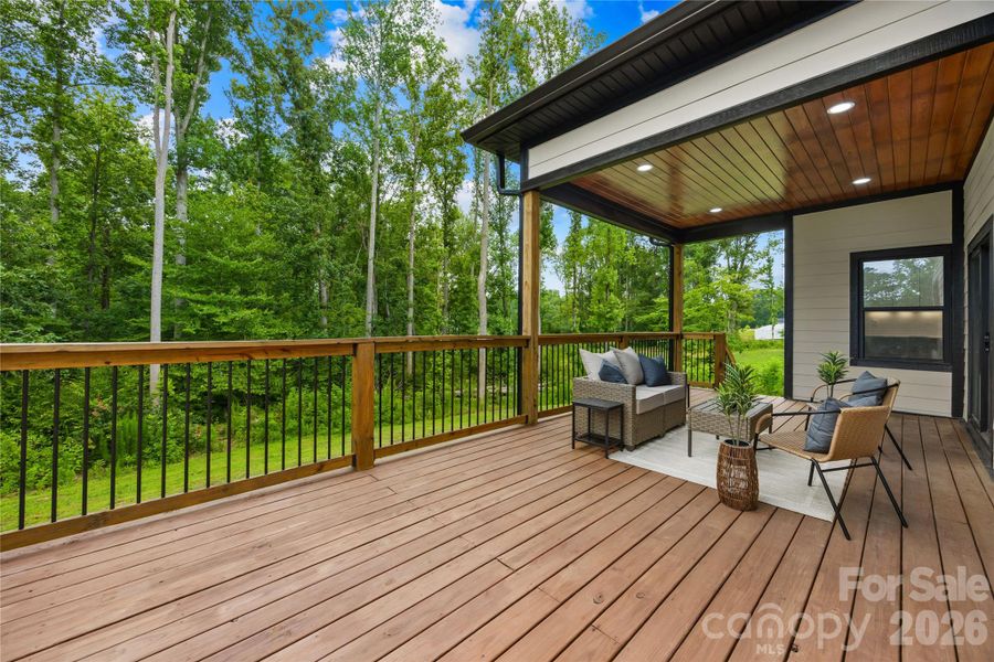 Exterior details and patio area of a home in , Bessemer City (Image 32).