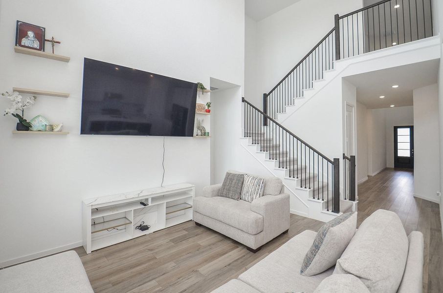 Furnished interior view inside a new home in Anniston, Katy (Image 10).