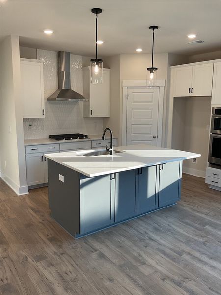 Kitchen with lots of storage and walk-in pantry