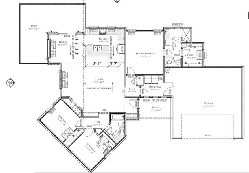 2D floor plan layout of this home in , Edgewood, TX (Image 4). 2D floor plan layout of this home in , Edgewood, TX (Image 4).
