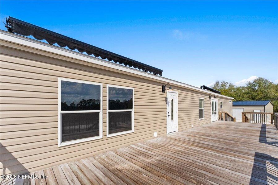 Exterior details and patio area of a home in , Keystone Heights (Image 35). Exterior details and patio area of a home in , Keystone Heights (Image 35).