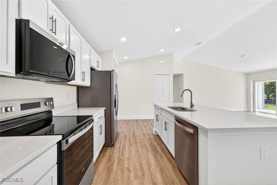 Furnished interior view inside a new home in Cape Coral, Cape Coral (Image 10). Furnished interior view inside a new home in Cape Coral, Cape Coral (Image 10).