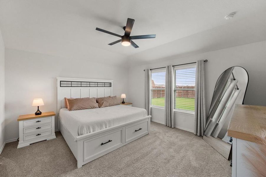 Furnished interior view inside a new home in Corsicana Commons, Corsicana (Image 14).