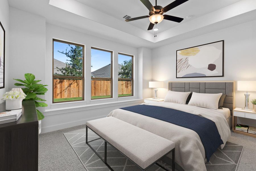 Primary Bedroom - Virtually Staged Primary Bedroom - Virtually Staged