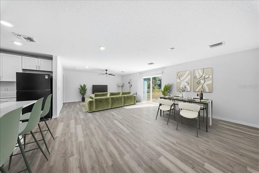 Furnished interior view inside a new home in , North Port (Image 5). Furnished interior view inside a new home in , North Port (Image 5).