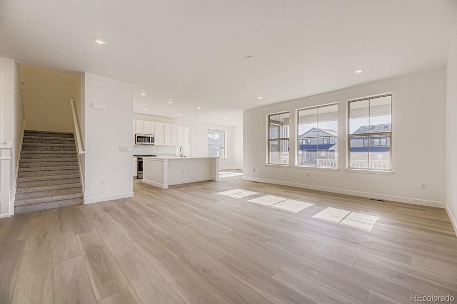 Spacious, unfurnished interior of a new home in Red Rocks Ranch: The Monarch Collection, Morrison (Image 13).