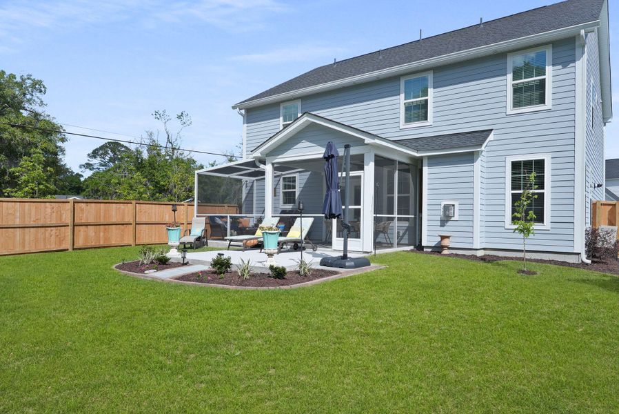 Front exterior of a new home in Cordgrass Landing, Johns Island, SC, highlighting curb appeal (Image 20).