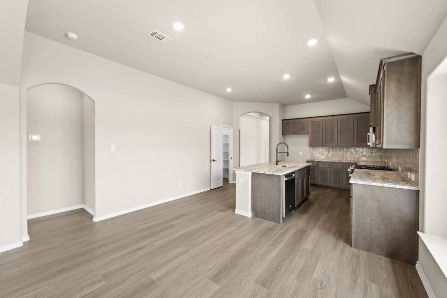 Furnished interior view inside a new home in Hunters Ridge, Crowley (Image 8).