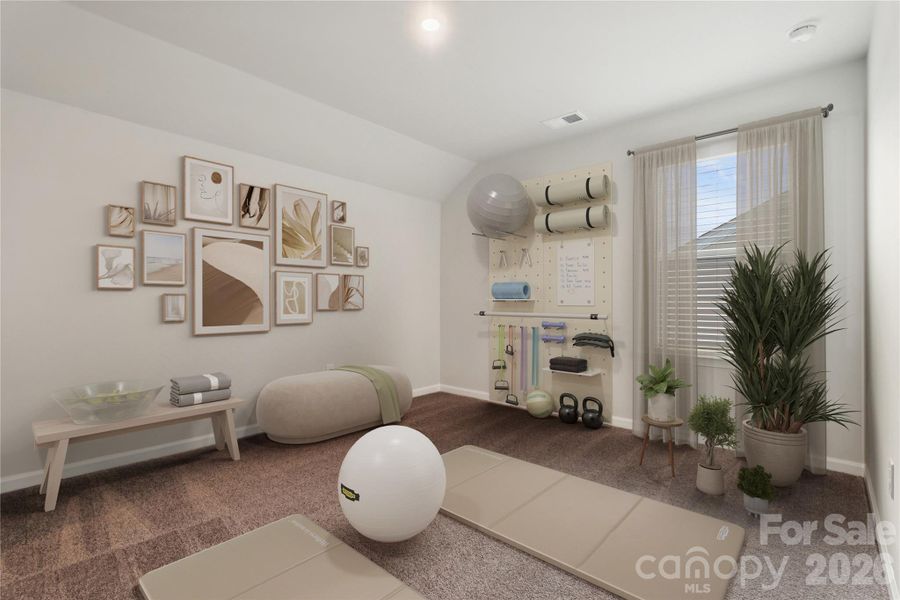 Furnished interior view inside a new home in The Retreat at Laurelbrook, Sherrills Ford (Image 5).