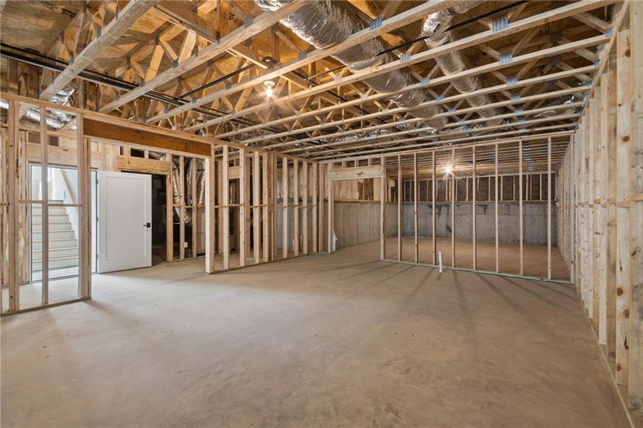In-progress construction of a new home in , Marietta, GA (Image 35). In-progress construction of a new home in , Marietta, GA (Image 35).