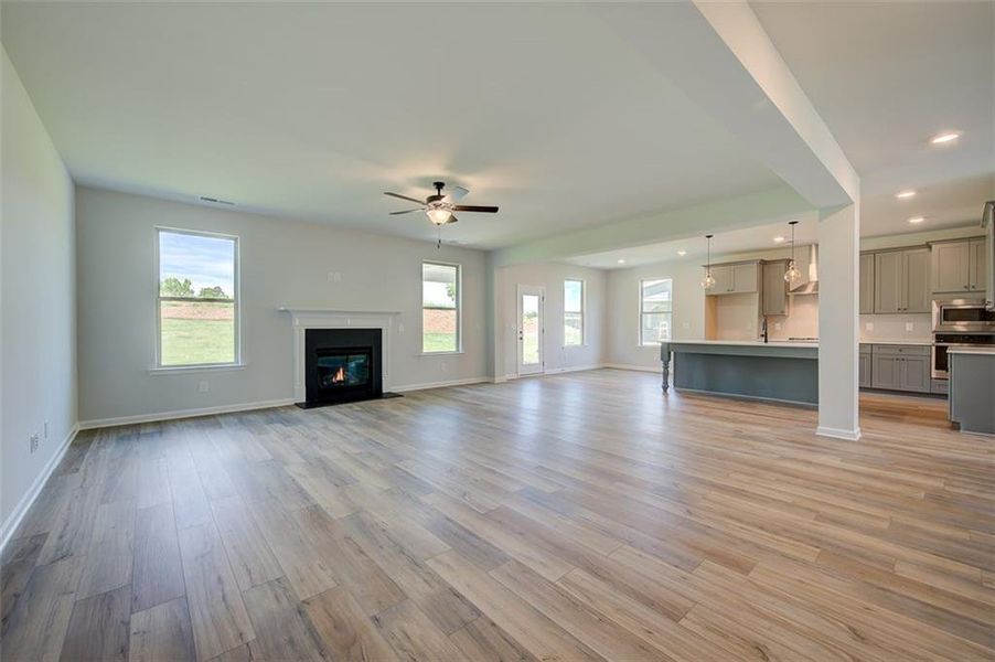 Spacious, unfurnished interior of a new home in Brighton, Locust Grove (Image 23).