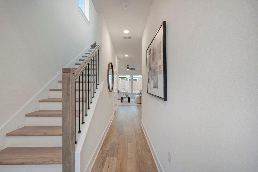 Stairs - Entry Foyer (Staged)