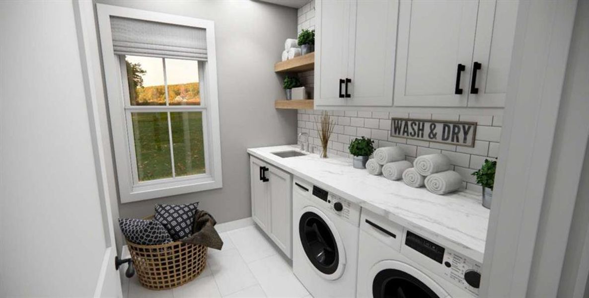Furnished interior view inside a new home in , Carrollton (Image 8).