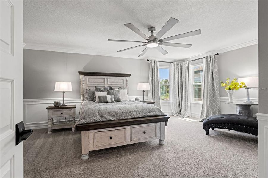 Furnished interior view inside a new home in Whispering Oaks Preserve, Wesley Chapel (Image 33).