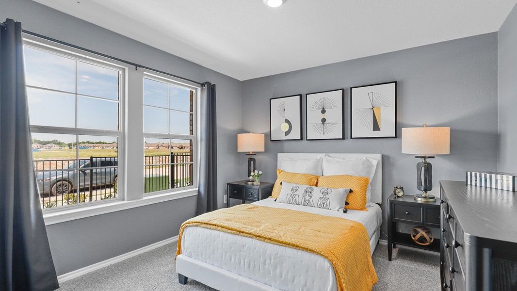 Furnished interior view inside a new home in Sunnycreek, Fort Worth (Image 27).