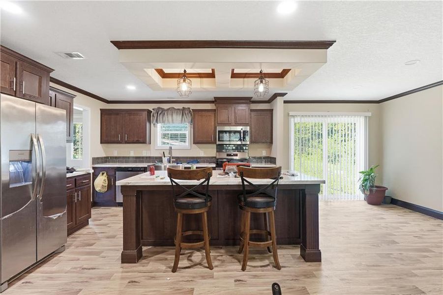 Furnished interior view inside a new home in , Chatsworth (Image 8).