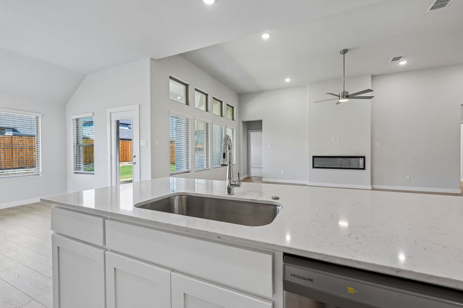 Open House in the Gilmour II home plan by Trophy Signature Homes