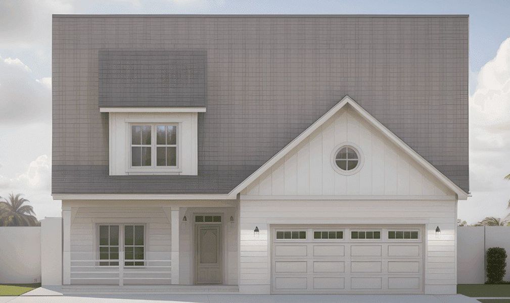 2D floor plan layout of this home in Riverside Cove, Wilmington, NC (Image 6).