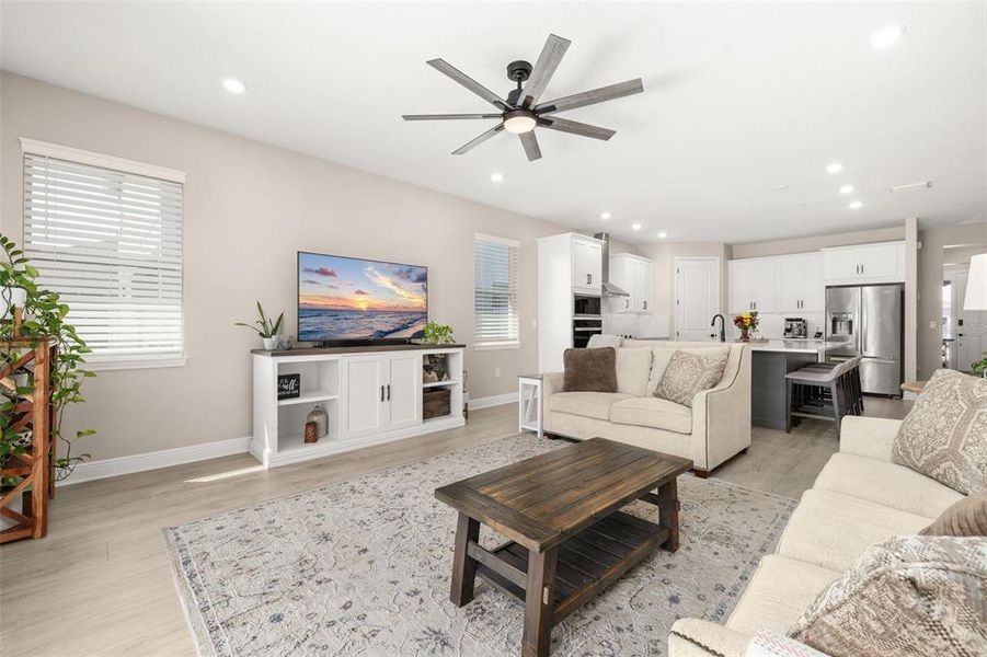 Furnished interior view inside a new home in Hartwood Landing, Clermont (Image 18).