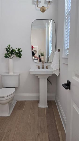 photos are from the same model of home, but selections in the current home may vary per the look book