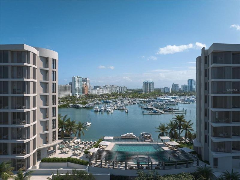 Condo located in Sarasota, FL showcasing its design and architecture (Image 1). Condo located in Sarasota, FL showcasing its design and architecture (Image 1).