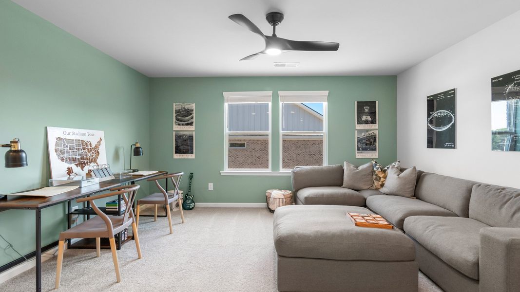 Furnished interior view inside a new home in Abbotts Crossing, Conyers (Image 13).