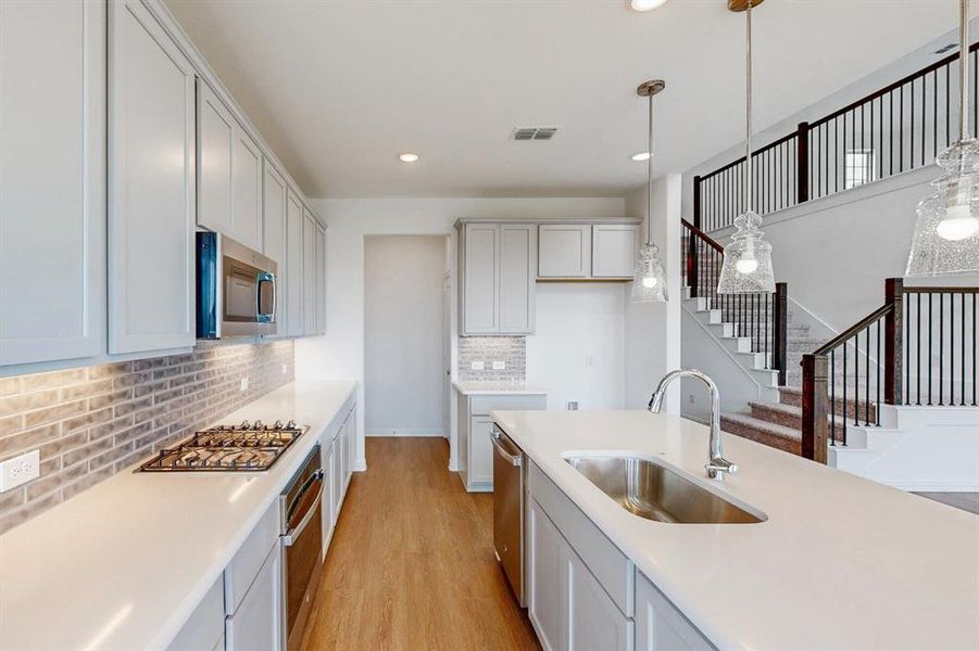 Furnished interior view inside a new home in Lilybrooke at Legacy Hills, Celina (Image 4).