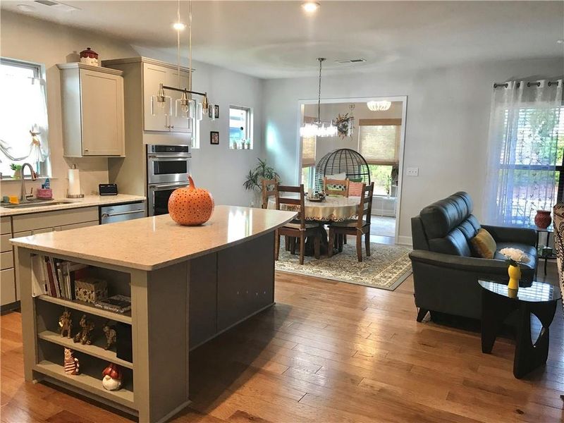 Furnished interior view inside a new home in , Hoschton (Image 3).