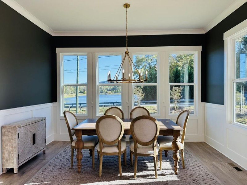 Furnished interior view inside a new home in Hillshire, Cumming (Image 10).