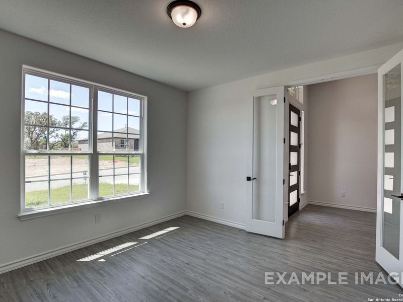 Spacious, unfurnished interior of a new home in Potranco Oaks, Castroville (Image 17). Spacious, unfurnished interior of a new home in Potranco Oaks, Castroville (Image 17).