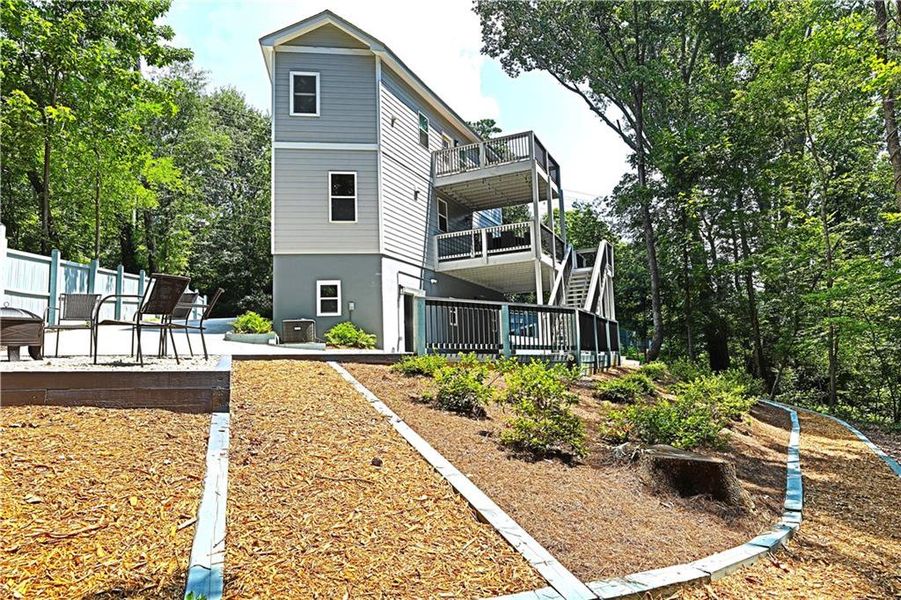 Front exterior of a new home in , Austell, GA, highlighting curb appeal (Image 2).