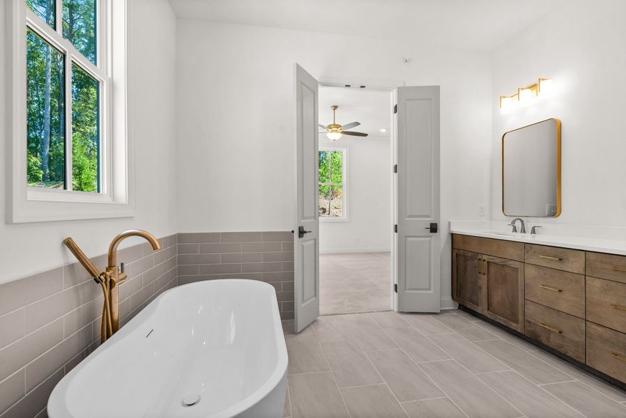 Representative furnished interior of a home built from the The Cascade by The Providence Group in Waterside Condos, Peachtree Corners (Image 4).