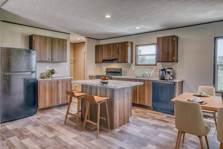 Staged kitchen Staged kitchen