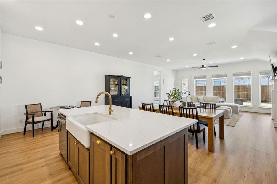 Furnished interior view inside a new home in , Fort Worth (Image 23).