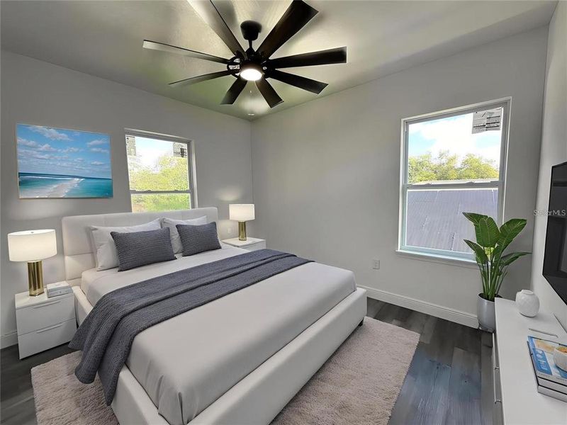 Furnished interior view inside a new home in , Tampa (Image 7). Furnished interior view inside a new home in , Tampa (Image 7).