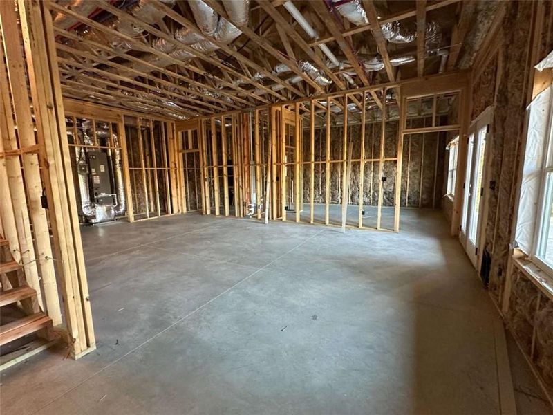 In-progress construction of a new home in , Talking Rock, GA (Image 22).