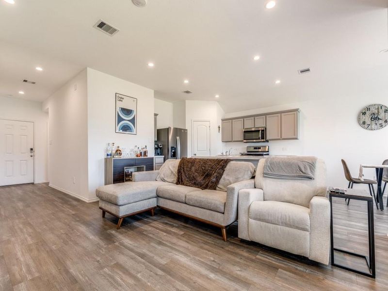 Furnished interior view inside a new home in Grand Pines, Magnolia (Image 6).