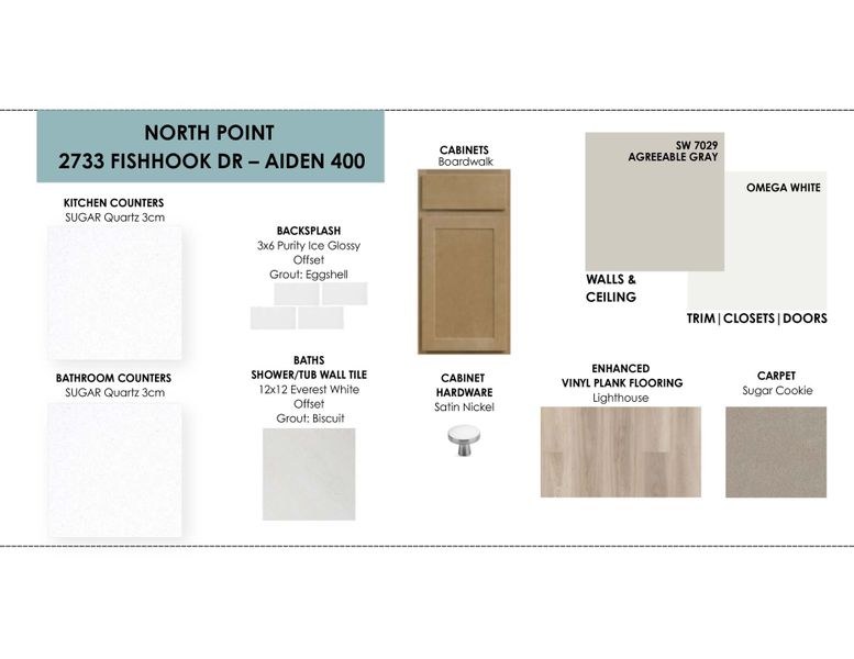 Sample of building materials used in homes in North Point, Temple (Image 13).