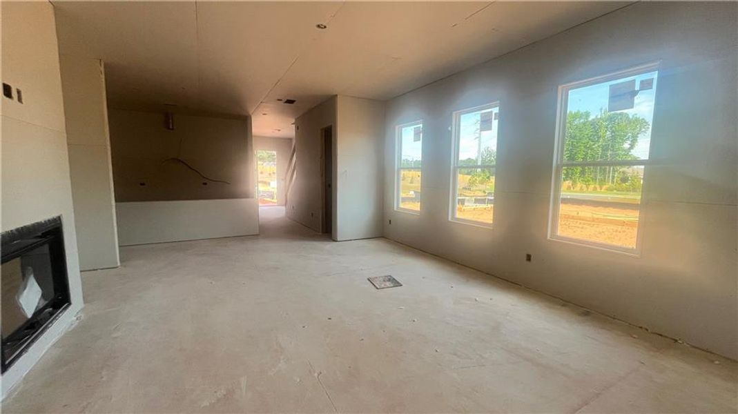 In-progress construction of a new home in , Canton, GA (Image 22).